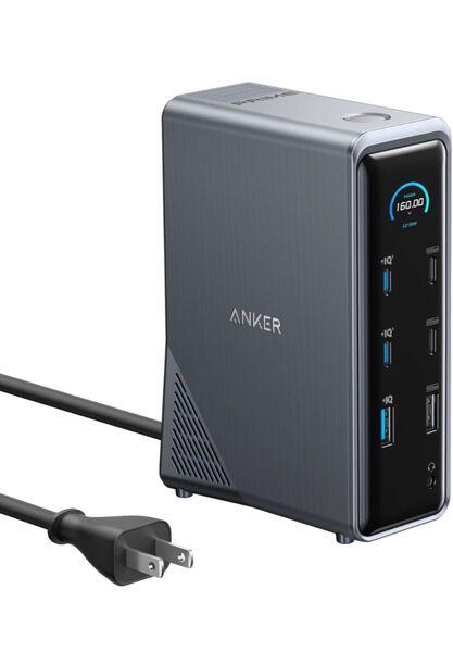 Anker Prime ドッキングステーション (14-in-1, Dual Display, 160W)