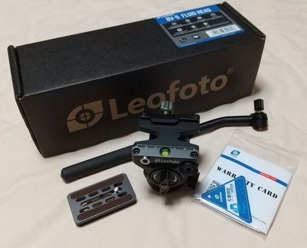 美品 Leofoto レオフォト BV-5 油圧式ビデオ雲台