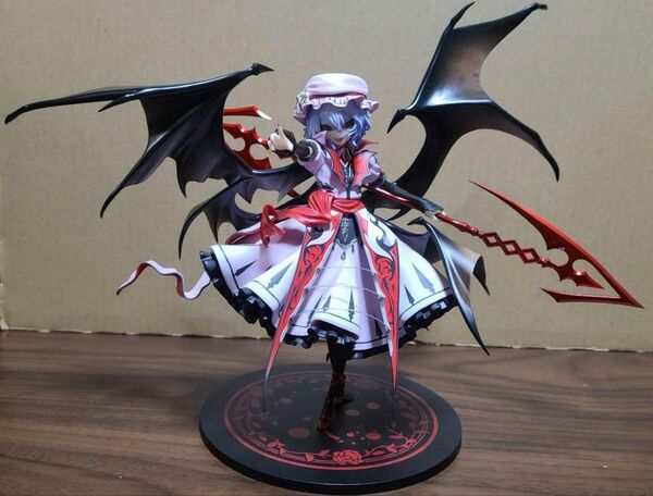 東方project 紅魔城伝説 レミリア・スカーレット フィギュア 1/8スケール キューズQ