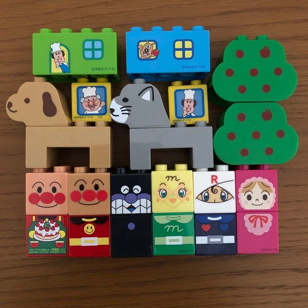 ブロックラボ アンパンマン バラセット