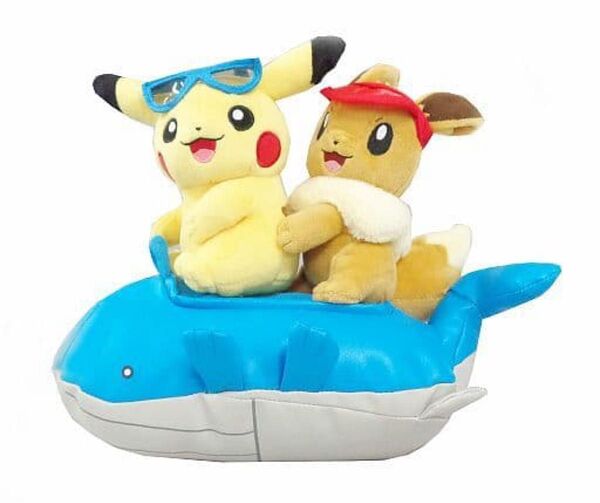 ポケモンセンター ピカチュウ&イーブイ ぬいぐるみ Seasons PIKACHU & EIEVUI Summer