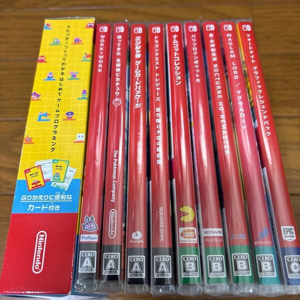 【新品未開封】Switch ソフト10本まとめて!