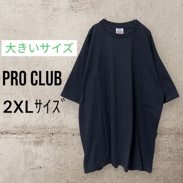 PRO CLUB プロクラブ 半袖 Tシャツ トップス ヘビーウエイト 2XL