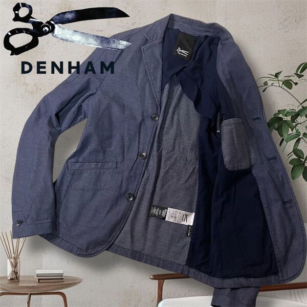 洒落者!!DENHAMデニム調アンコン ジャケット テーラードジャケット APEX CHINO JACKET