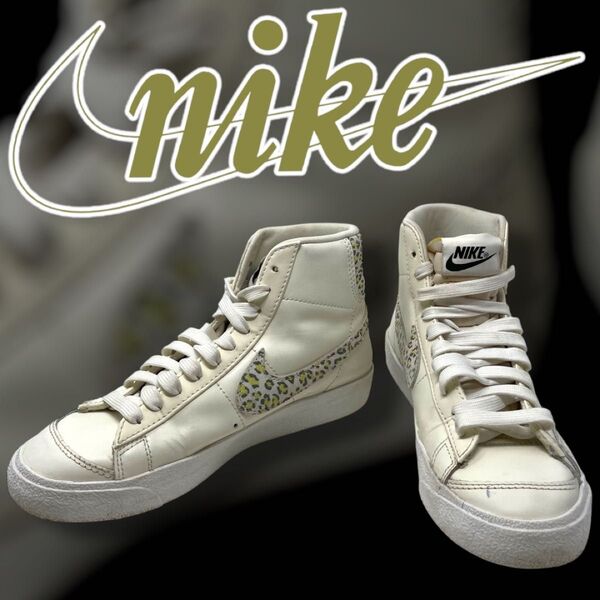 可憐!NIKE ナイキ W BLAZER MID 77 SE レオパード 23 ウィメンズ