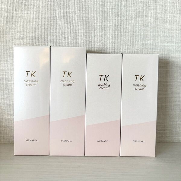 メナード TK クレンジングクリーム2点 ウオッシングクリーム2点 日本メナード化粧品