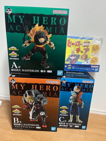 一番くじ 僕のヒーローアカデミア 連なる星霜 A賞B賞C賞E賞&おまけ付き