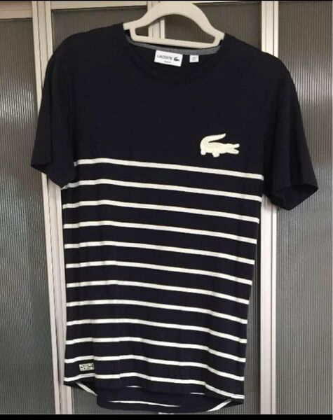 LACOSTE ラコステ Tシャツ デカワニ BIGロゴ 半袖 M