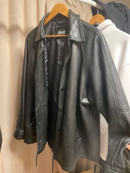 SCHOTT ショット FREAK’S STORE別注 コーチレザージャケット XL LL