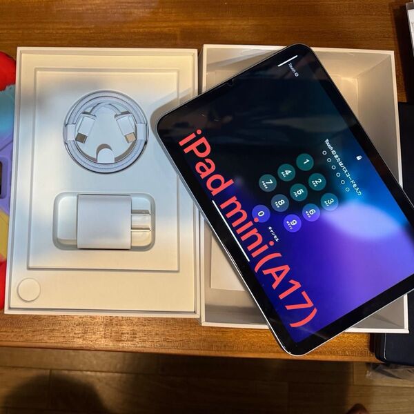 iPad mini a17 第7世代 ブルー 美品 Wi-Fi 128gb