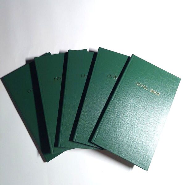 LEVEL BOOK セーY1KOKUYO コクヨ 測量野帳 ノート 5冊セット