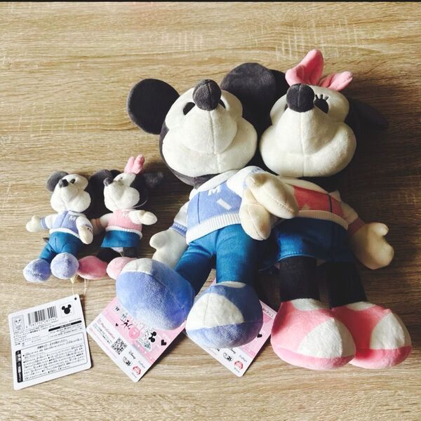 ミッキー&ミニー ちょっもっさ デココレ ぬいぐるみ マスコット