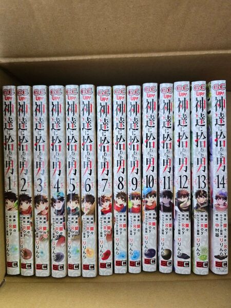 ●超特価・美品・神達に拾われた男 全巻セット 1-14巻・キャラクター原案 りりんら