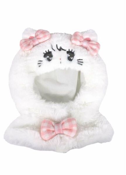 mikko illustrations SPINNS ぬいぐるみポンチョ ぬいふく ムース 猫