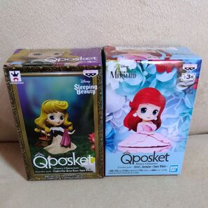 ディズニー キューポスケット Qposket petit アリエル オーロラ姫 フィギュア