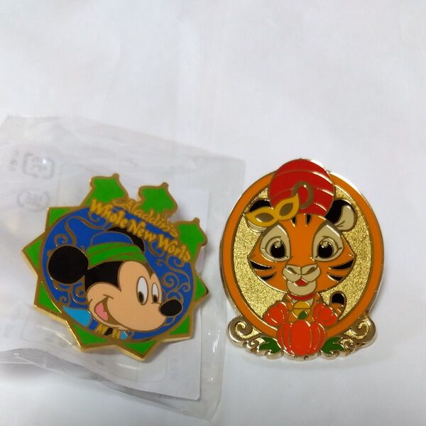東京ディズニーシー チャンドゥ ミッキー ピンバッジ アラビアンコースト ハロウィン