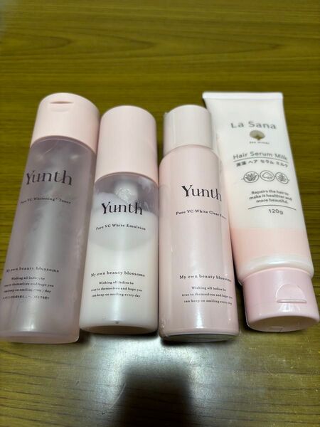 Yunth 生VC 化粧水 乳液 洗顔