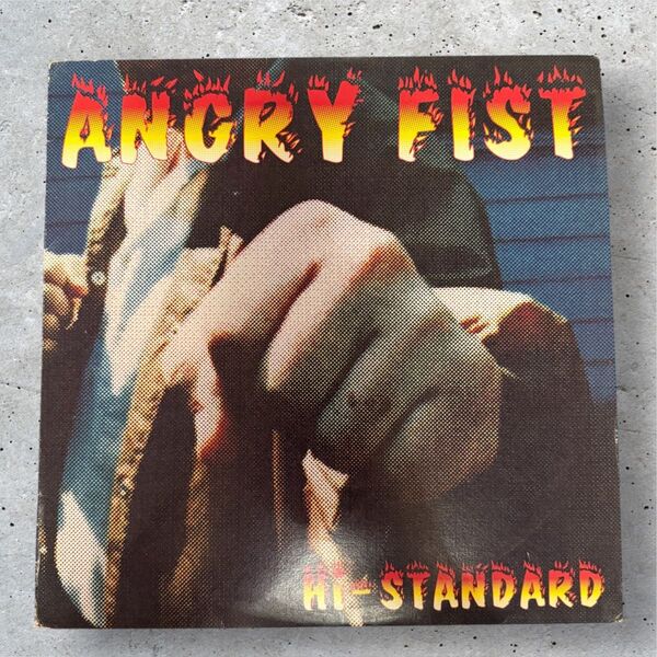 LP レコード HI-STANDARD ANGRY FIST 1997年
