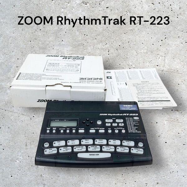 ZOOM RhythmTrak RT-223 ズーム リズムトラック 元箱書類付