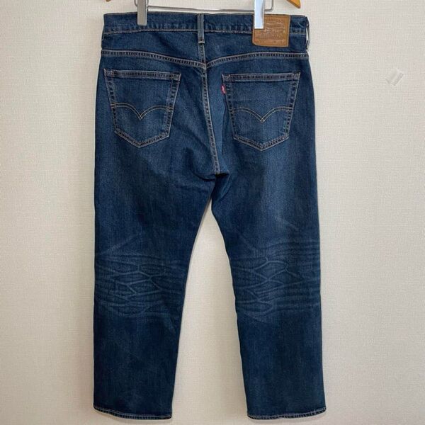 Levi's 569 ストレート デニムパンツ W32 L32 ビッグE 濃紺