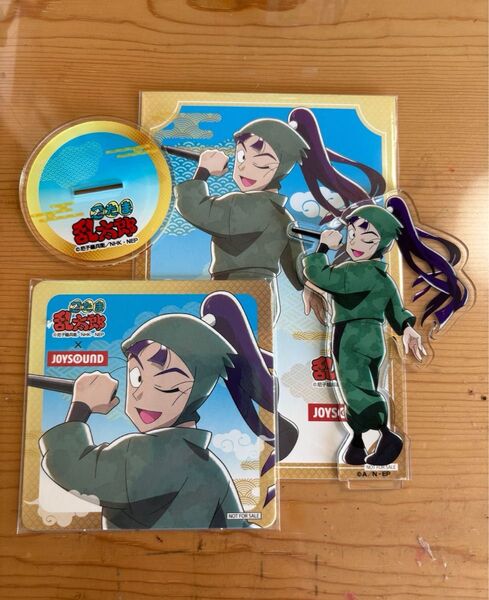 忍たま乱太郎 立花仙蔵 アクリルスタンド ポストカード コースター
