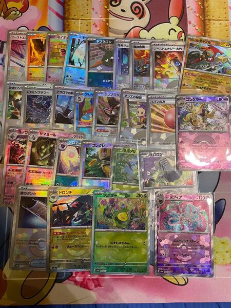 ポケモンカード モンスターボールミラー ドロンチ 夜のタンカ スボミー ニンフィア 計27枚
