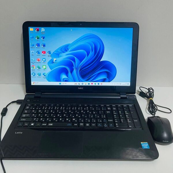 T343 NECノートパソコンSSDサクサク動く Windows11オフィス付き