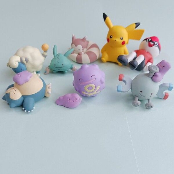 ポケモンセンターガチャガチャ へんしん!メタモン カビゴンドガースコイルオオタチ