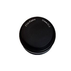 銘匠光学 TTArtisan 50mm f/2 単焦点レンズ ソニーEマウント ブラック 標準 eマウントレンズ レンズ sony