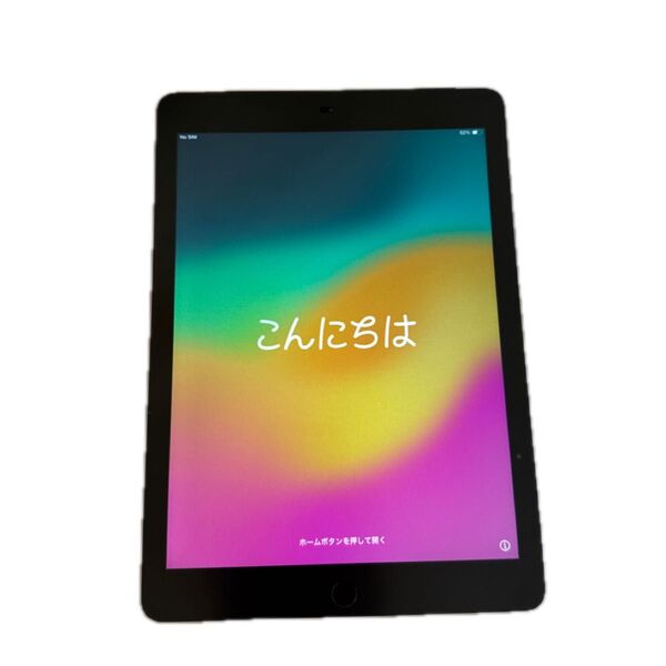Apple iPad 第6世代 WiーFi+Cellular スペースグレイ 32GB 初期化済み