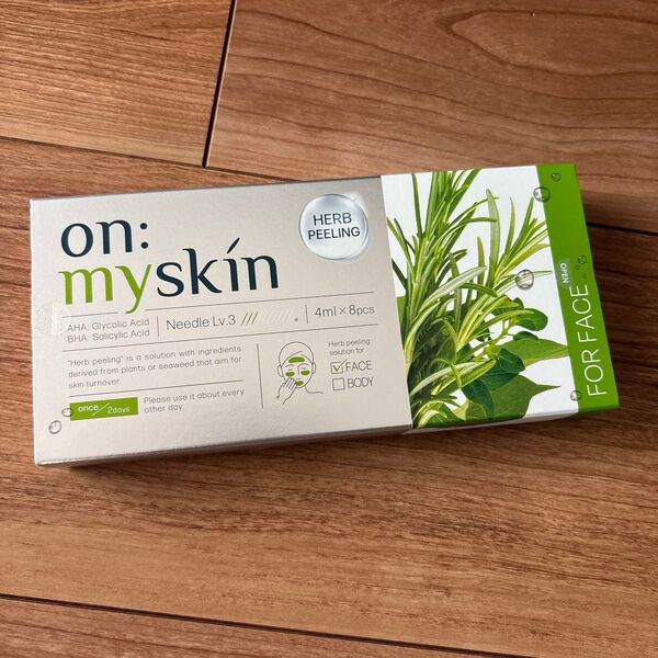 on my skin ハーブピーリング 未開封 1箱