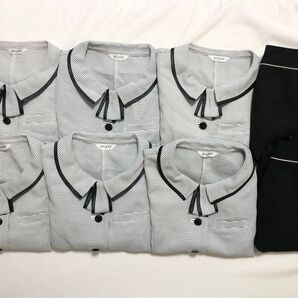 SELERY セロリー 事務服 ブラウス 7号 スカート 9号 上下セット まとめ売り