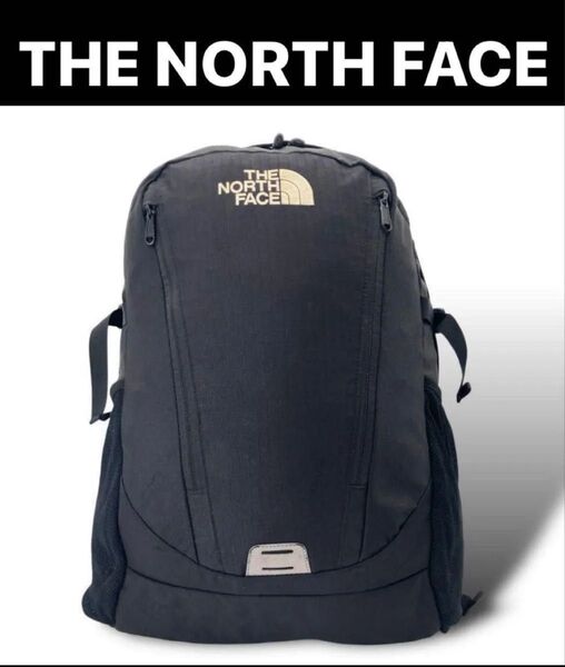 THE NORTH FACE ノースフェイス ナイロン リュック バックパック A4収納可【黒】大容量 スポーツ・通勤通学・旅行用