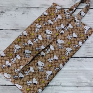吊り下げティッシュケース ハンドメイド スヌーピー