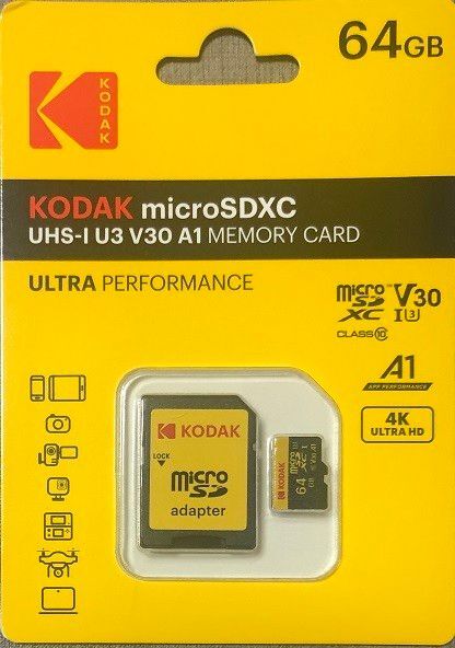 KODAK microSDXC 64GB 新品未開封 メモリカード 即納
