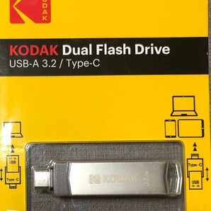 KODAK 32GB USB-A3.2 / Type-C 新品即納