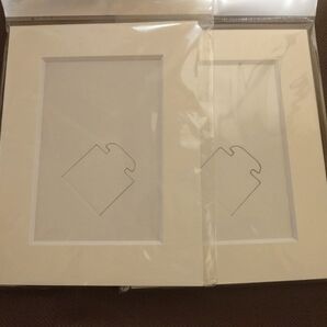 写真立て 2個セット 紙製 【新品未開封】
