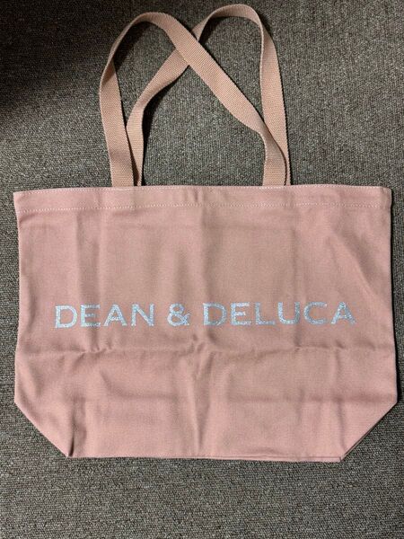 DEAN & DELUCA トートバッグ コーラルピンク