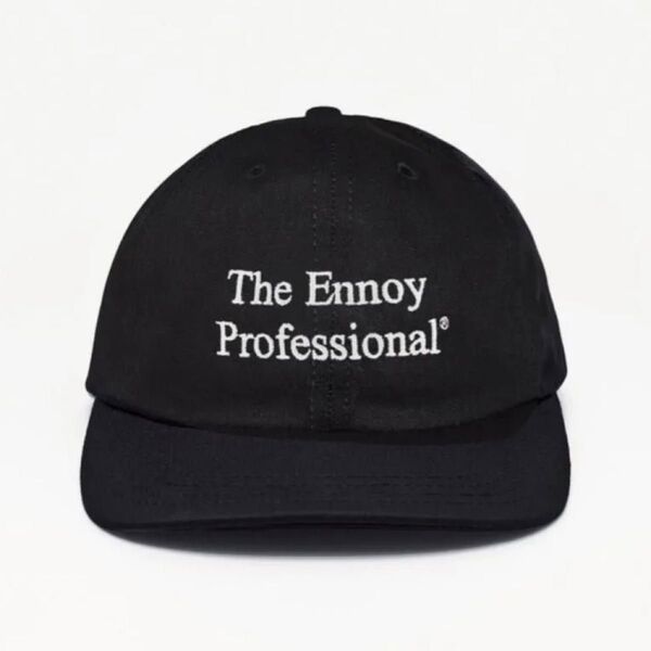 新品未使用 ennoy cotton cap エンノイ コットン キャップ ブラック