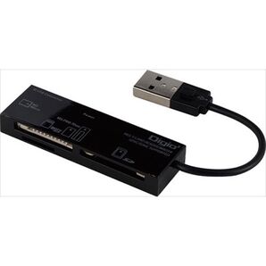 ナカバヤシ|Nakabayashi CRW-5M52NBKUSB2.0マルチカードリーダー ブラック 新品未使用