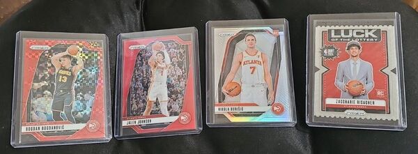 2024-25 PANINI PRIZM HAWKS 7枚セット ZACCHARIE RISACHER RC