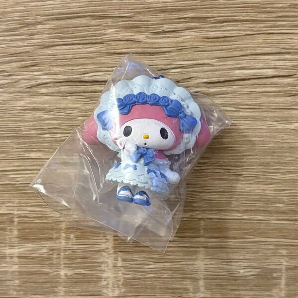 スイートロリータマスコット 水色 マイメロ キーホルダー