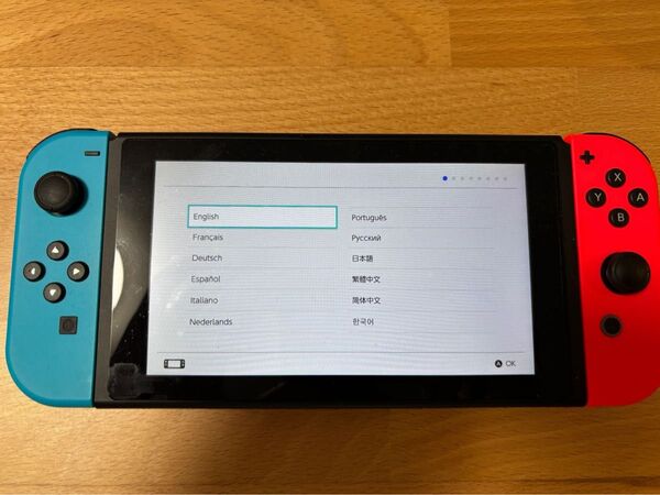 Nintendo Switch 本体 初期化済み ネオンブルー/レッド