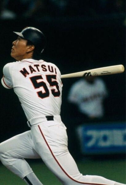 松井秀喜選手のバット