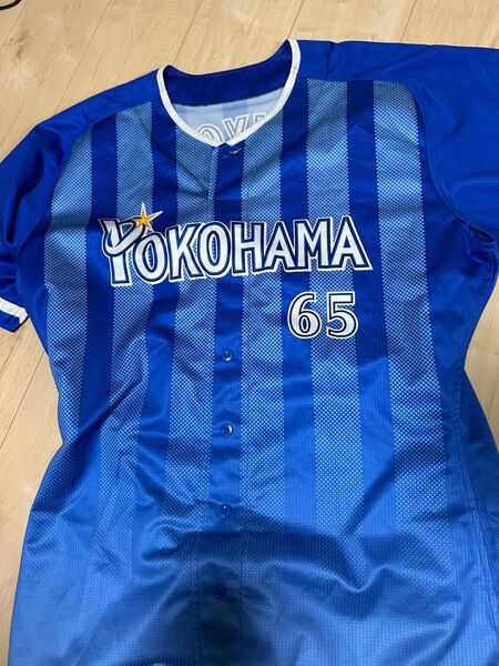 横浜ベイスターズ時代国吉選手プロコレユニフォーム