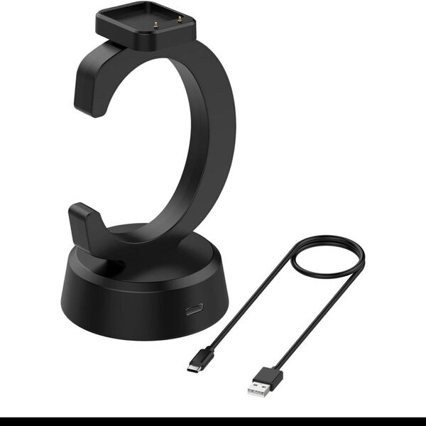 For HUAWEI Band 8/9/10 スマートウォッチ 充電ケーブル 充電器 超高耐久 持ち運びが便利 C字型充電スタンド