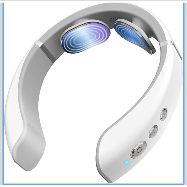 ネックケア 首 リラクゼーション器 2025新登場(EMS&TENSのW効果x加温 振動)メモリー機能 ネックリラックス