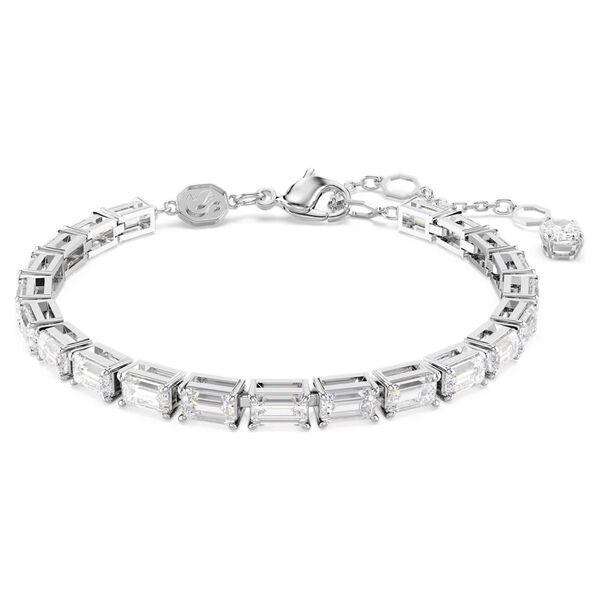 スワロフスキー Matrix tennis ブレスレット swarovski テニスブレス シルバー