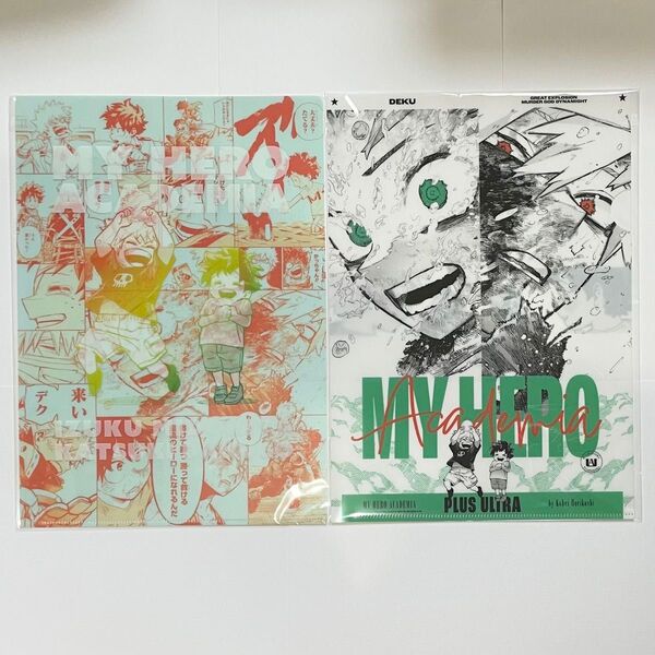 幼馴染クリアファイル 爆豪勝己 緑谷出久 僕のヒーローアカデミア 原画展