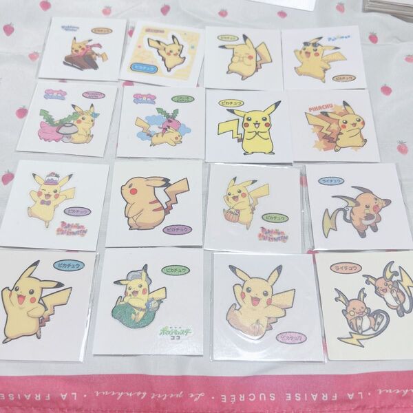 ポケモンパン ピカチュウ デコキャラシール